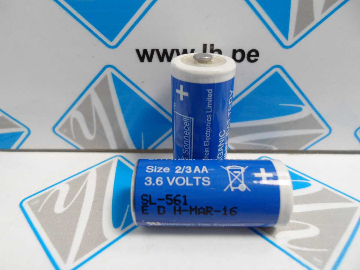 SL-561 1110561100      Battery lithium 2/3AA, 3.6V, Sonnenschein